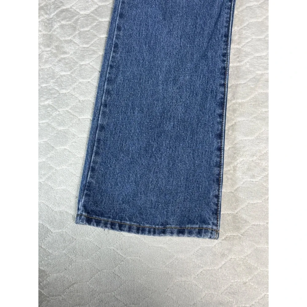 Levis 517 Slim Bootcut Jeans Men 36x30 Medium Wash Blue Denim Streetwear Western